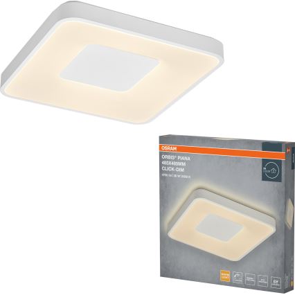 Osram - ściemnialna lampa sufitowa LED ORBIS PIANA LED/36W/230V 48,5x48,5 cm biała