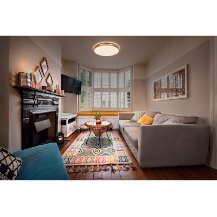 Osram - LED ściemnialna oprawa sufitowa ORBIS WOODBURRY LED/16W/230V śr. 30 cm
