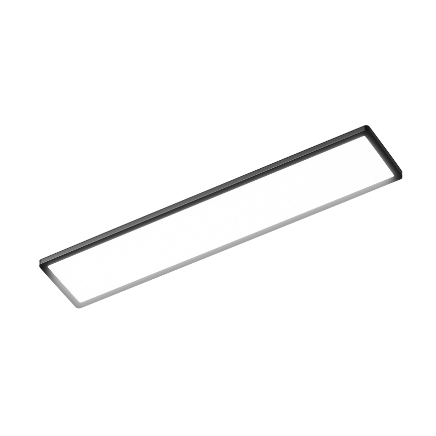 Osram - ściemnialna lampa sufitowa LED do łazienki PLANON EASYFIX LED/30W/230V 2600-6000K 20x98 cm IP54 czarna + zdalne sterowanie