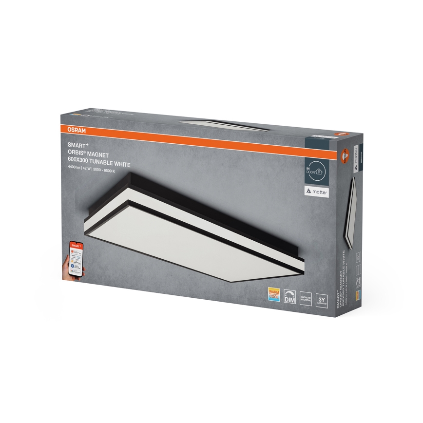 Osram - ściemnialna oprawa sufitowa LED SMART+ MAGNET LED/42W/230V 30x60 cm 3000-6500K Wi-Fi
