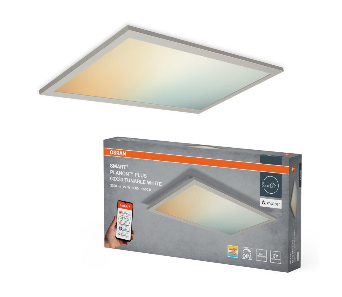 Osram - LED Ściemnialna oprawa sufitowa SMART+ PLANON LED/22W/230V Wi-Fi