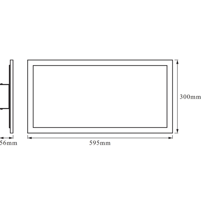 Osram - ściemnialna oprawa sufitowa SMART+ PLANON LED/22W/230V 60x30 cm 3000-6500K Wi-Fi