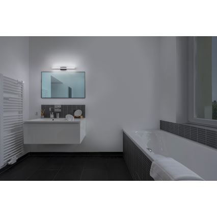 Osram - Ściemnialne LED oświetlenie lustra łazienkowego ORBIS MIRROR LED/10W/230V 3000/4000K 60 cm IP44 czarne