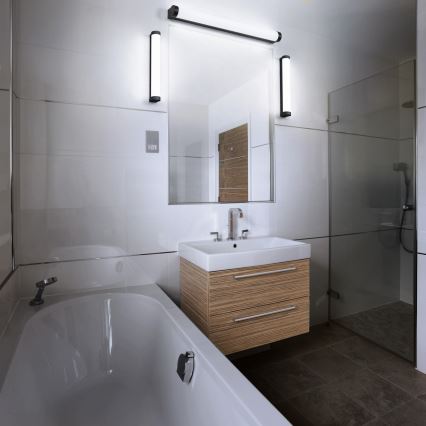 Osram - LED ściemnialne oświetlenie do lustra ORBIS TUBE LED/12W/230V 60 cm IP44 czarne