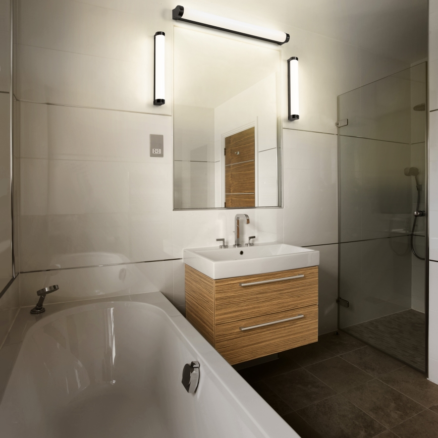 Osram - LED ściemnialne oświetlenie do lustra ORBIS TUBE LED/12W/230V 60 cm IP44 czarne