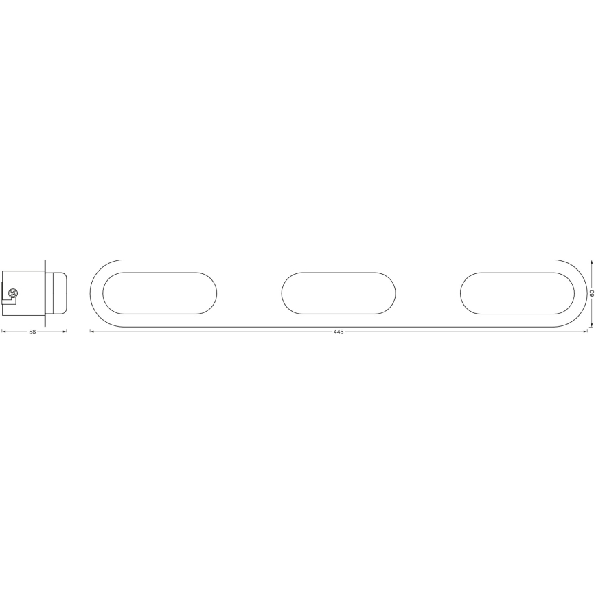 Osram - LED ściemnialny kinkiet łazienkowy SMART+ DUPLO LED/20W/230V 3000-6500K IP44 Wi-Fi