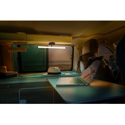 Osram - ściemnialny, ładowalny, dotykowy kinkiet LED NIGHTLUX LED/1,8W/5V czarny