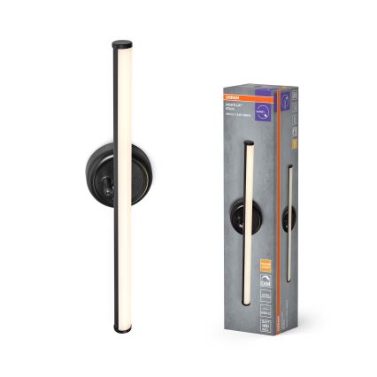 Osram - ściemnialny, ładowalny, dotykowy kinkiet LED NIGHTLUX LED/1,8W/5V czarny