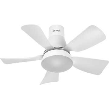 Osram - LED Ściemnialny wentylator sufitowy LESTE LED/15W/230V 3000/4000/6500K + pilot zdalnego sterowania