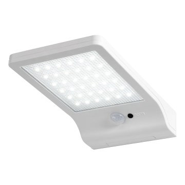 Osram - LED solarny kinkiet z czujnikiem DOORLED LED/3W/3,3V 2000 mAh IP44 biały