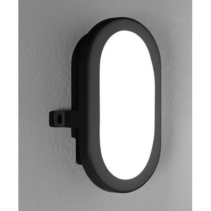 Osram - LED Zewnętrzna oprawa ścienna BULKHEAD LED/6W/230V IP54 czarna