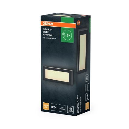 Osram - LED Zewnętrzny kinkiet ENDURA STYLE LED/10W/230V IP54 antracyt