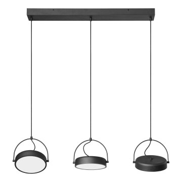 Osram - LED Żyrandol na lince DECOR PUCK 3xLED/12W/230V CRI 90 czarny