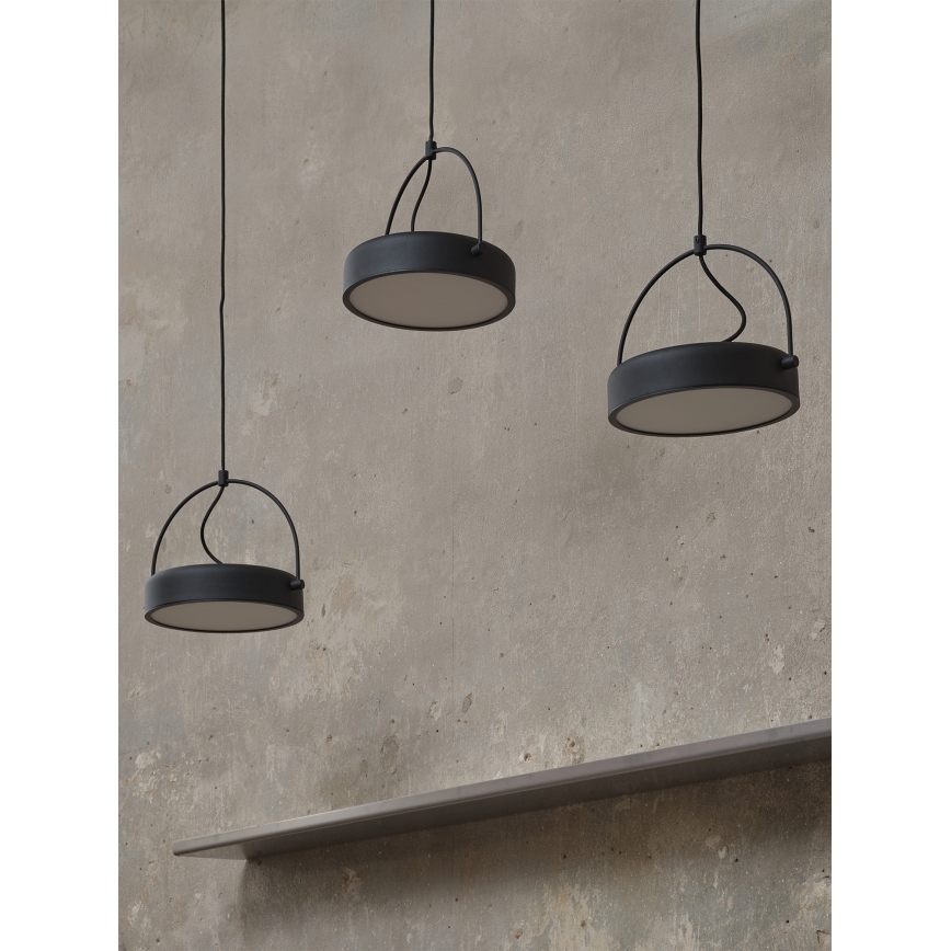 Osram - LED Żyrandol na lince DECOR PUCK 3xLED/12W/230V CRI 90 czarny