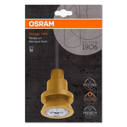 Osram - LED Żyrandol na lince PENDULUM 1xGU10/6,1W/230V