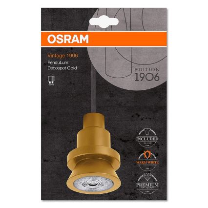 Osram - LED Żyrandol na lince PENDULUM 1xGU10/6,1W/230V