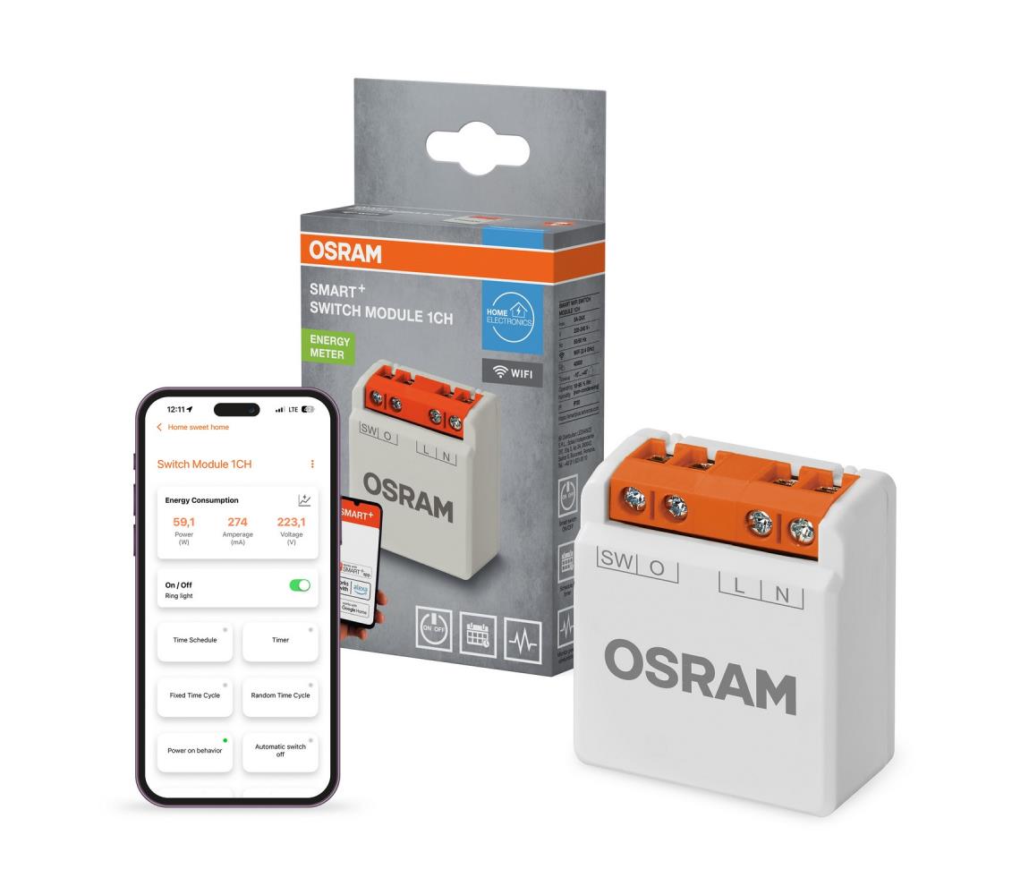 Osram - Moduł do jednoprzyciskowego wyłącznika SMART+ 230V Wi‑Fi