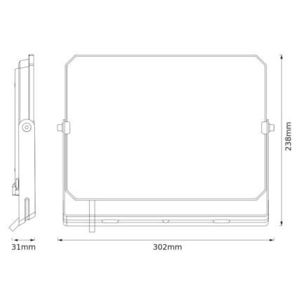 Osram - Naświetlacz FLOODLIGHT LED/100W/230V 4000K IP65