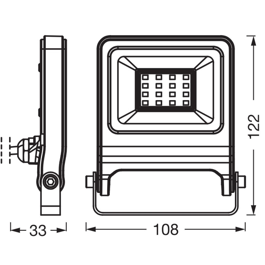 Osram - Naświetlacz LED ENDURA 10W 230V 3000K IP65
