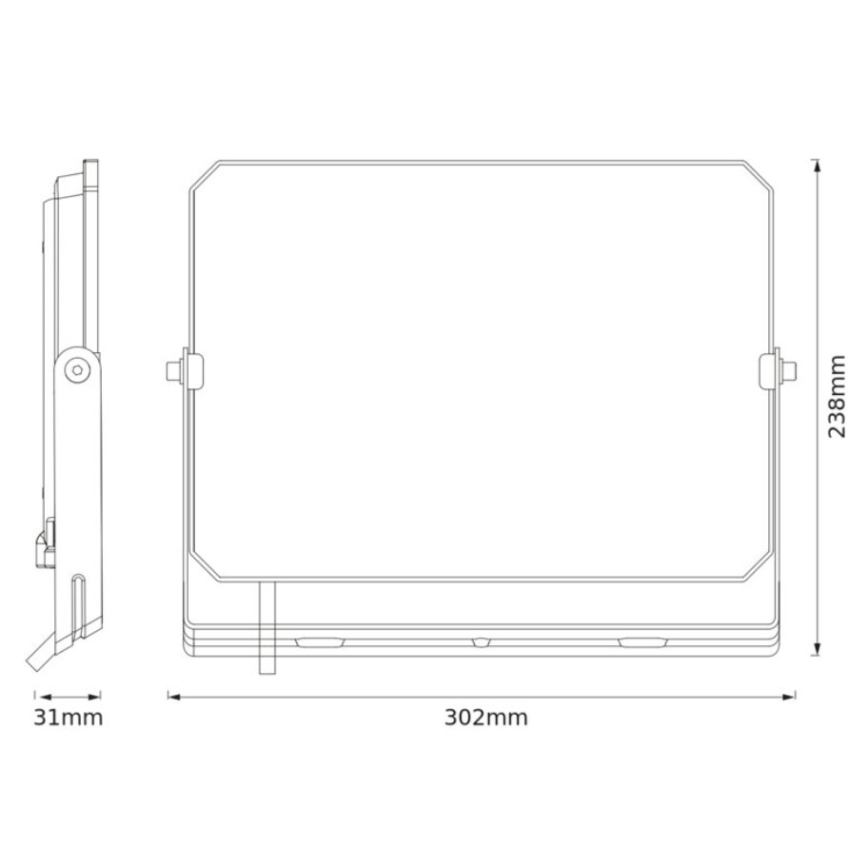 Osram - Naświetlacz LED FLOODLIGHT/100W/230V 3000K IP65