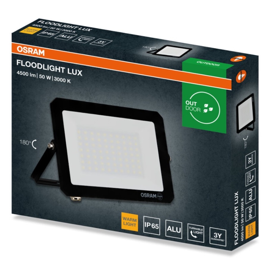 Osram - Naświetlacz LED FLOODLIGHT, 50 W, 230 V, 3000 K, IP65