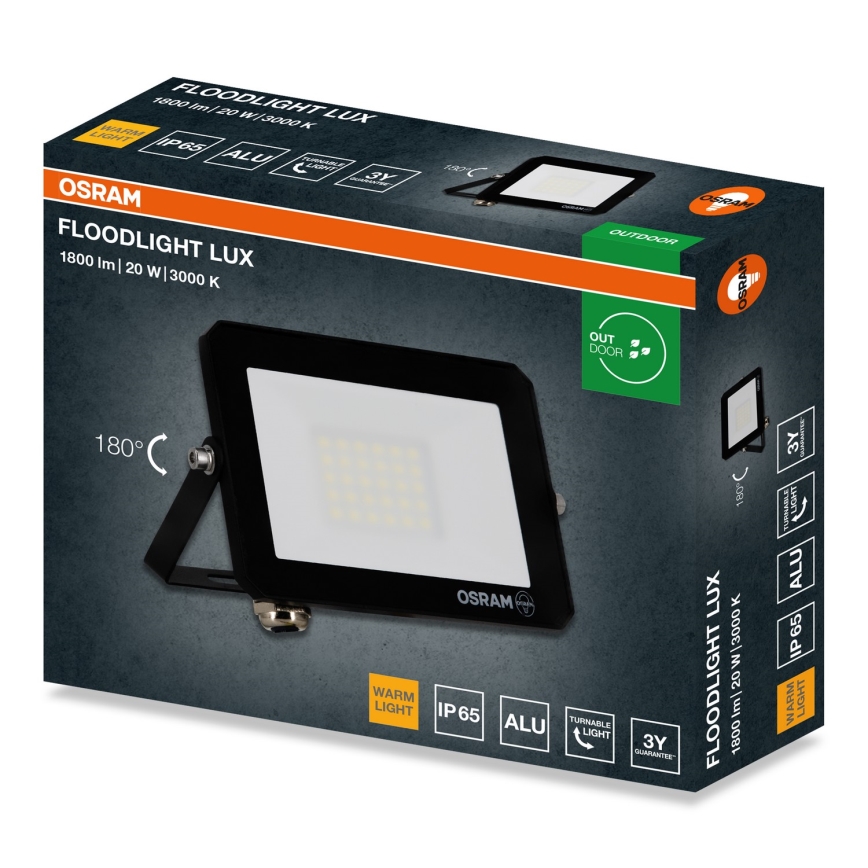 Osram - Naświetlacz LED FLOODLIGHT LED/20W/230V 3000K IP65