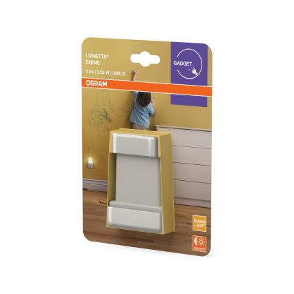 Osram - Nocna lampka LED z czujnikiem LUNETTA LED/0,28W/230V 3000K