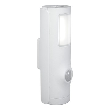 Osram - Oprawa LED orientacyjna NIGHTLUX z czujnikiem LED/0,35W/3xAAA IP54 biała