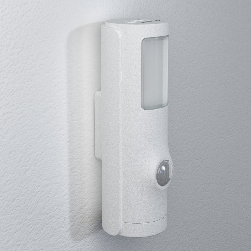 Osram - Oprawa LED orientacyjna NIGHTLUX z czujnikiem LED/0,35W/3xAAA IP54 biała