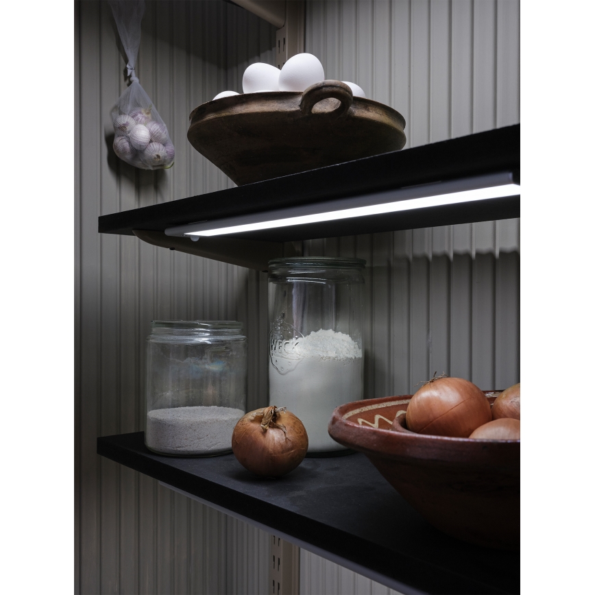 Osram - Oprawa podszafkowa LED z czujnikiem ruchu i zmierzchu LINEAR LED/3,2W/3,7V 500 mAh 3000/4000/6500K 40 cm szara