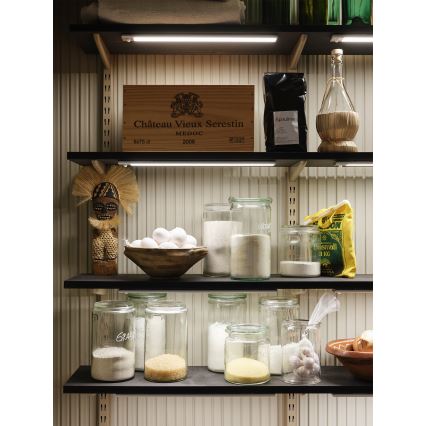 Osram - Oprawa podszafkowa LED z czujnikiem ruchu i zmierzchu LINEAR LED/3,2W/3,7V 500 mAh 3000/4000/6500K 40 cm szara