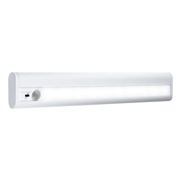 Osram - Oprawa LED podszafkowa z czujnikiem ruchu i zmierzchu LINEARLED LED/2,9W/9V 6xAA 4000K 31,4 cm biała