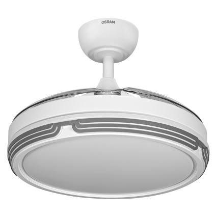 Osram - ściemnialna lampa sufitowa LED z wentylatorem LEVECHE LED/36W/230V 3000/4000/6500K + pilot zdalnego sterowania