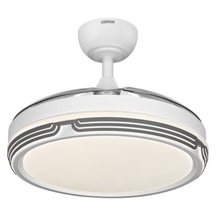 Osram - ściemnialna lampa sufitowa LED z wentylatorem LEVECHE LED/36W/230V 3000/4000/6500K + pilot zdalnego sterowania