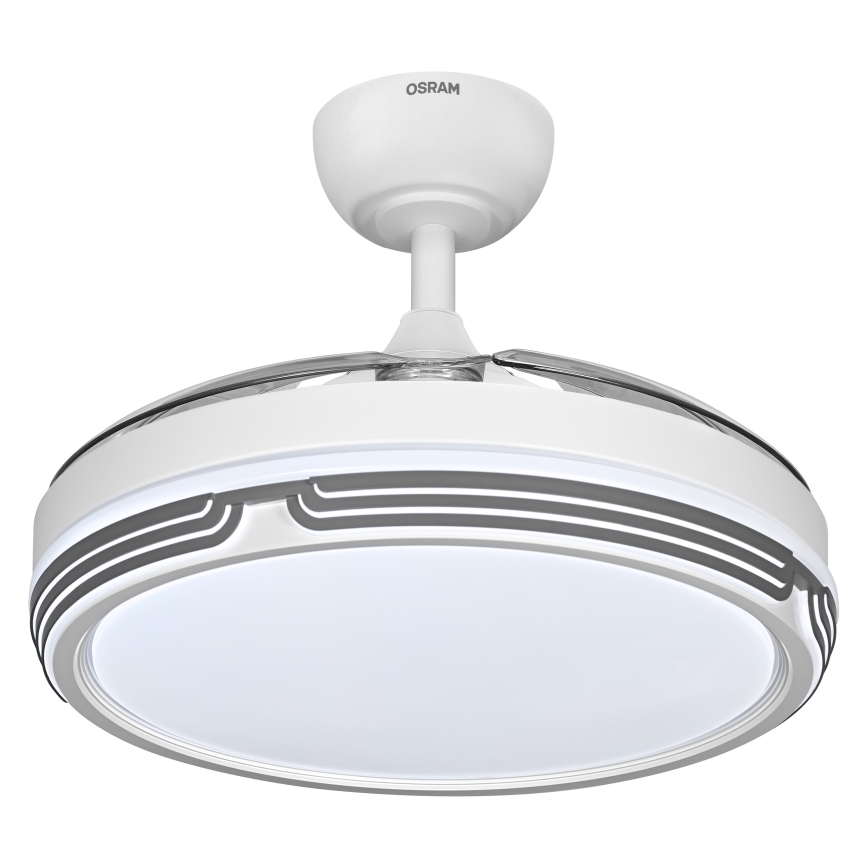 Osram - ściemnialna lampa sufitowa LED z wentylatorem LEVECHE LED/36W/230V 3000/4000/6500K + pilot zdalnego sterowania