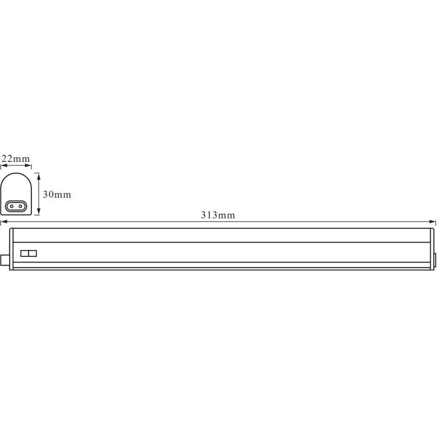 Osram - Oprawa podszafkowa LED BATTEN LED/4W/230V 30 cm