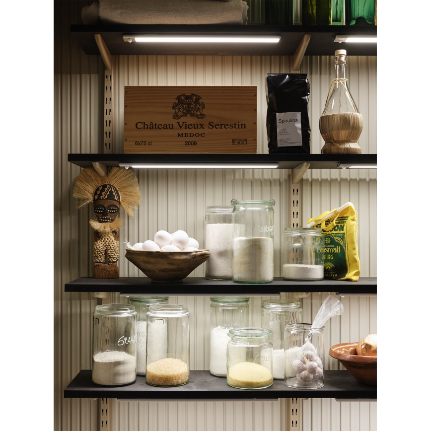 Osram - Oprawa podszafkowa LED LINEAR z czujnikiem ruchu i zmierzchu, 4 W, 3,7 V, 1500 mAh, 3000/4000/6500 K, 60 cm, szary