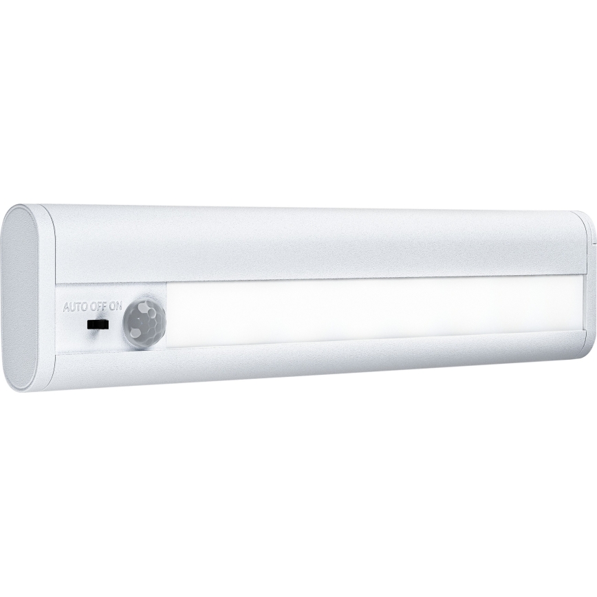 Osram - Oprawa LED podszafkowa z czujnikiem ruchu i zmierzchu LINEARLED LED/1,9W/6V 4xAA 4000K 21,4 cm biała