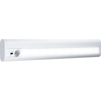 Osram - Oprawa LED podszafkowa z czujnikiem ruchu i zmierzchu LINEARLED LED/2,9W/9V 6xAA 4000K 31,4 cm biała