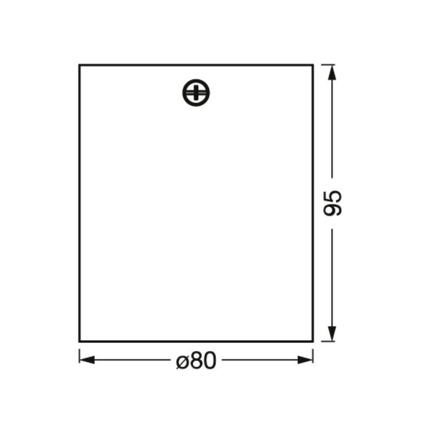 Osram - Oprawa punktowa SPOT 1xGU10/7W/230V biała