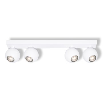 Osram - Oprawa punktowa SPOT SPHERAL 4xGU10/6W/230V biała