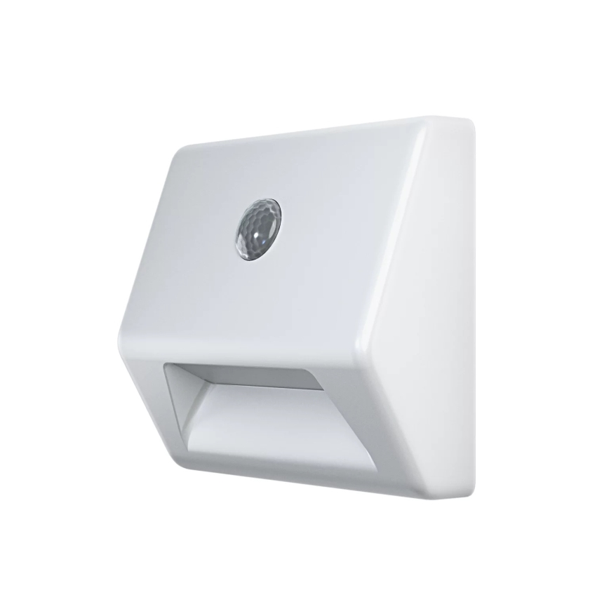 Osram - Oprawa schodowa LED z czujnikiem NIGHTLUX LED/0,25W/3xAAA IP54 biały