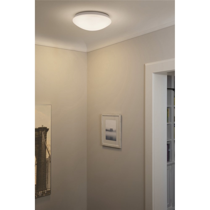 Osram - Oprawa sufitowa CEILING ESSENTIAL 2xE27/25W/230V śr. 35 cm biała