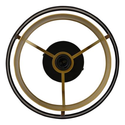 Osram - Oprawa sufitowa DECOR HORNET 1xE27/10W/230V średnica 30 cm czarna/złota