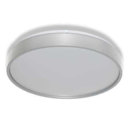 Osram - Lampa sufitowa LED z czujnikiem zmierzchu CEILING LUXO LED/18W/230V, Ø 32 cm, srebrna