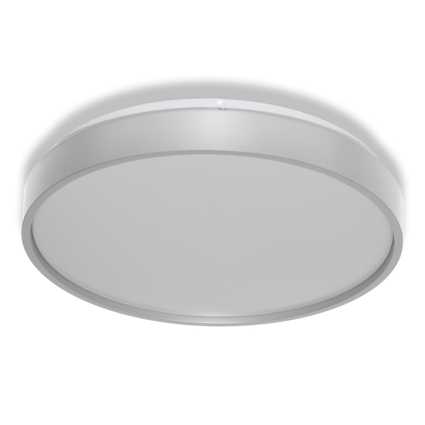 Osram - Lampa sufitowa LED z czujnikiem zmierzchu CEILING LUXO LED/18W/230V, Ø 32 cm, srebrna