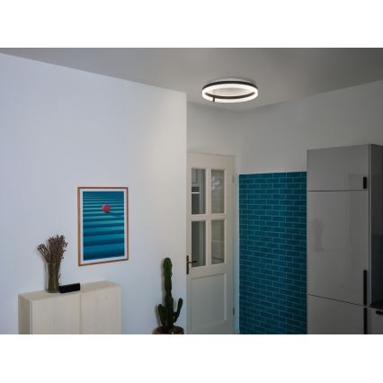 Osram - LED Oprawa sufitowa DECOR CIRCLE LED/32W/230V 3000/4000/6500K śr. 50 cm czarna/biała