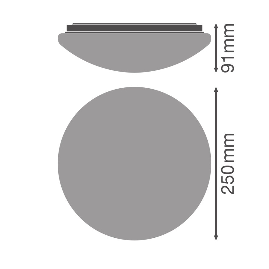 Osram - Oprawa sufitowa LED ESSENTIAL/13W/230V 6500K Ø 25 cm