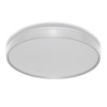 Osram - Oprawa sufitowa LED z czujnikiem zmierzchu CEILING LUXO LED/24W/230V Ø 38 cm srebrna