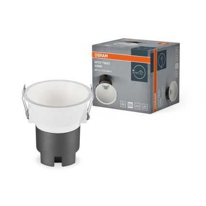 Osram - Oprawa sufitowa wpuszczana SPOT TWIST LED/10W/230V 4000K śr. 9,3 cm biała